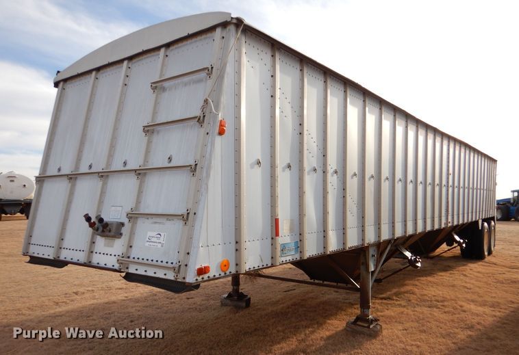 image for item DJ7558 1983 Merritt  grain trailer