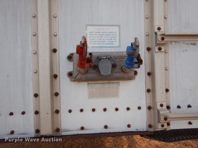 image for item DJ7558 1983 Merritt  grain trailer