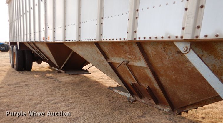 image for item DJ7558 1983 Merritt  grain trailer