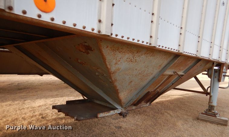 image for item DJ7558 1983 Merritt  grain trailer