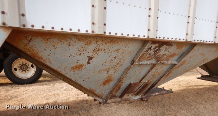 image for item DJ7558 1983 Merritt  grain trailer