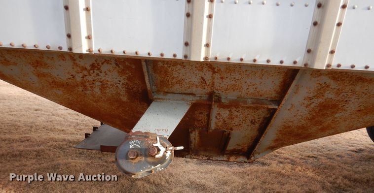 image for item DJ7558 1983 Merritt  grain trailer