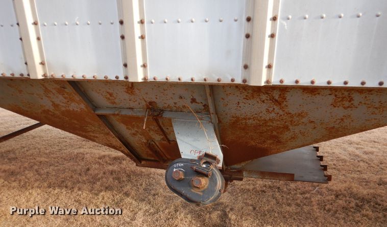 image for item DJ7558 1983 Merritt  grain trailer