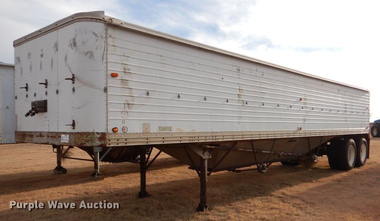 image for item DJ7560 1973 Timpte  grain trailer
