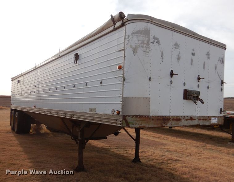 image for item DJ7560 1973 Timpte  grain trailer