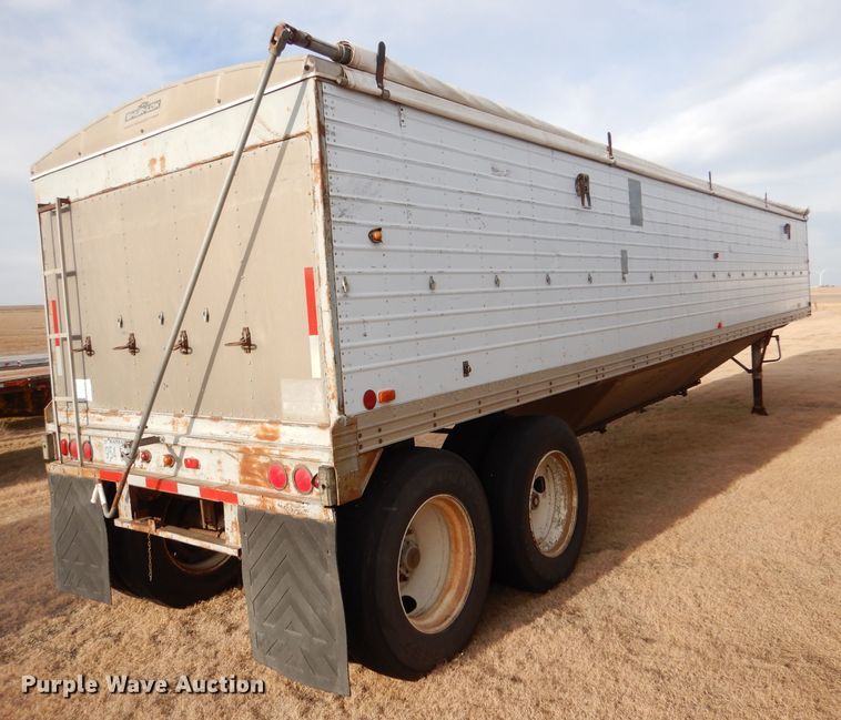 image for item DJ7560 1973 Timpte  grain trailer