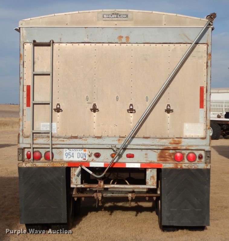 image for item DJ7560 1973 Timpte  grain trailer
