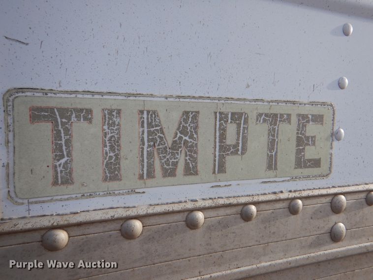 image for item DJ7560 1973 Timpte  grain trailer