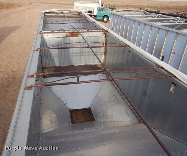 image for item DJ7560 1973 Timpte  grain trailer