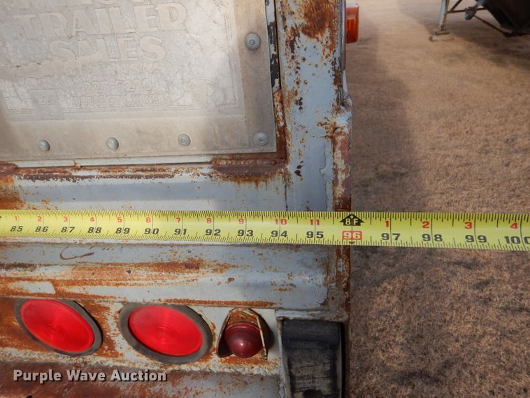 image for item DJ7560 1973 Timpte  grain trailer