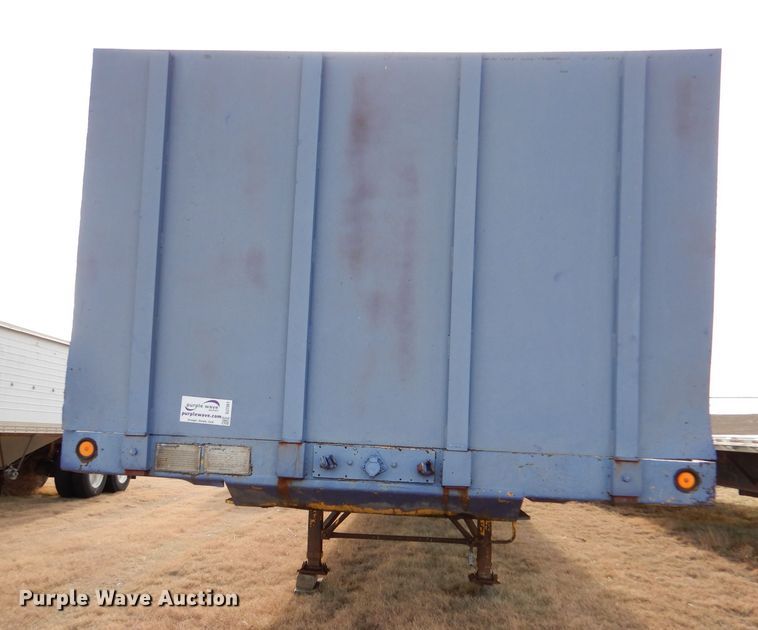 image for item DJ7561 1991 Transcraft TL 140 50X102  flatbed trailer