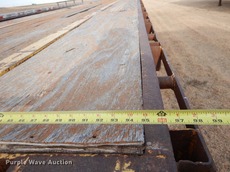 image for item DJ7561 1991 Transcraft TL 140 50X102  flatbed trailer