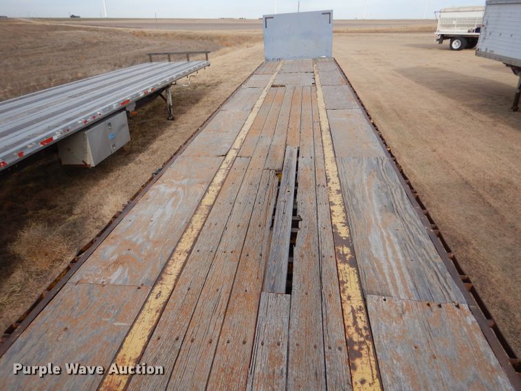 image for item DJ7561 1991 Transcraft TL 140 50X102  flatbed trailer