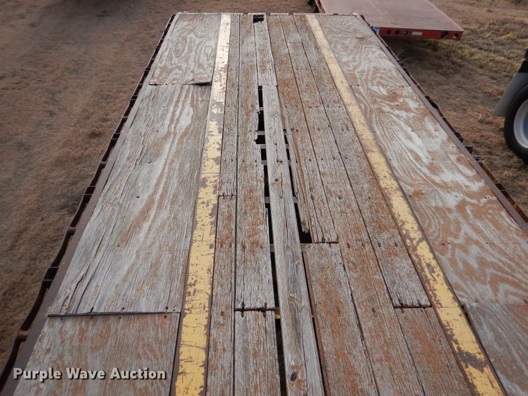 image for item DJ7561 1991 Transcraft TL 140 50X102  flatbed trailer