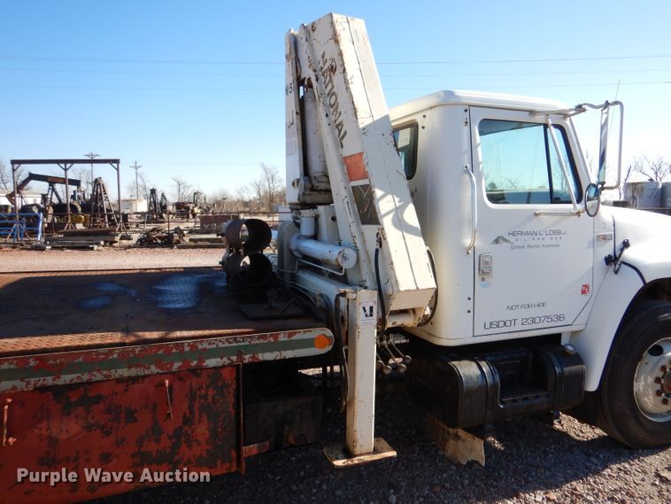 image for item DK7250 1986 International S1900  crane truck