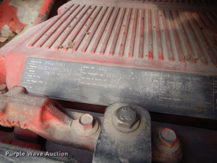 image for item DK8707 2014 Kenworth T660  semi truck