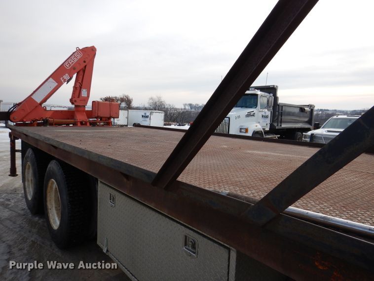 image for item DL5892 1986 Freightliner FLC  crane truck