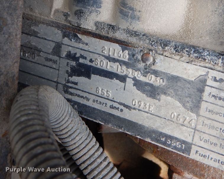 image for item DL5892 1986 Freightliner FLC  crane truck