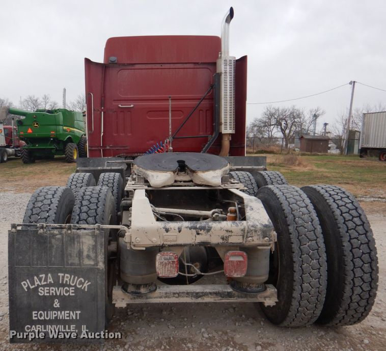 image for item DN2549 1990 WhiteGMC Aero WIA  semi truck