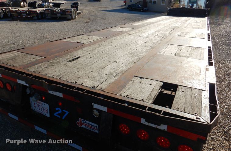 image for item DN2638 2006 Doonan 482DC14  drop deck trailer