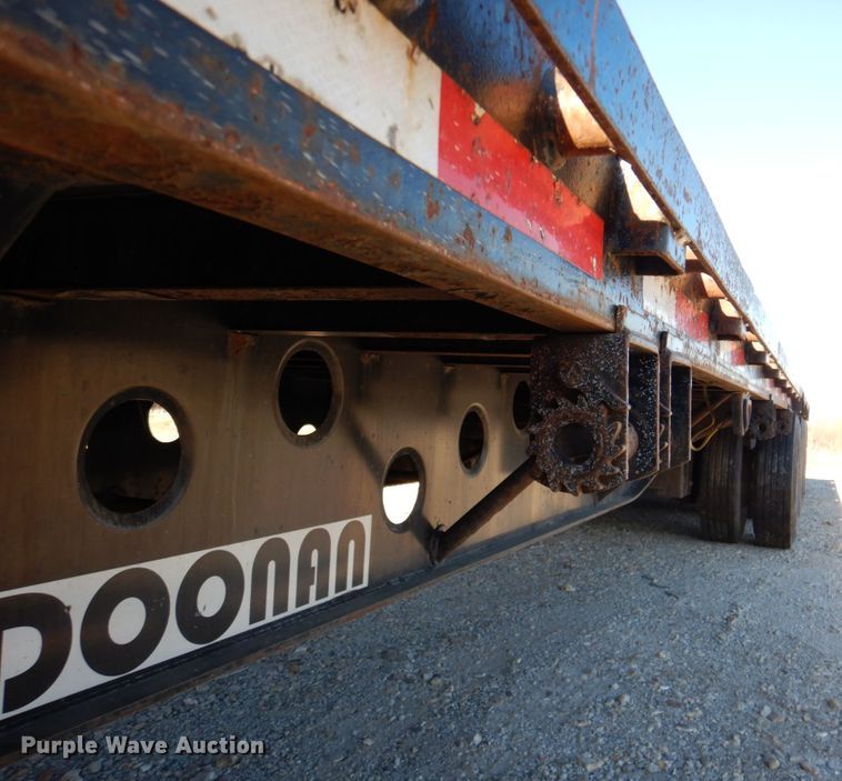 image for item DN2638 2006 Doonan 482DC14  drop deck trailer