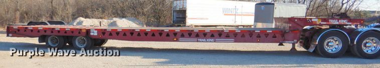 image for item DN2639 2007 Trail King TK70HST  drop deck equipment trailer