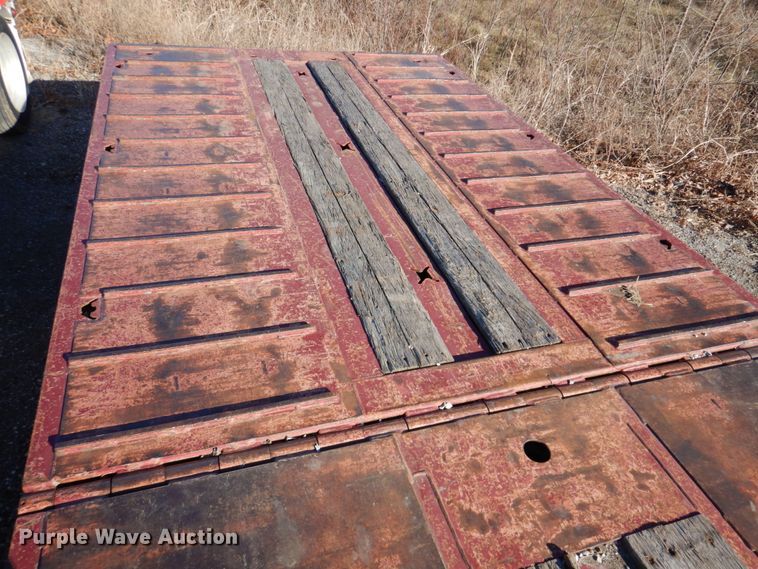 image for item DN2639 2007 Trail King TK70HST  drop deck equipment trailer