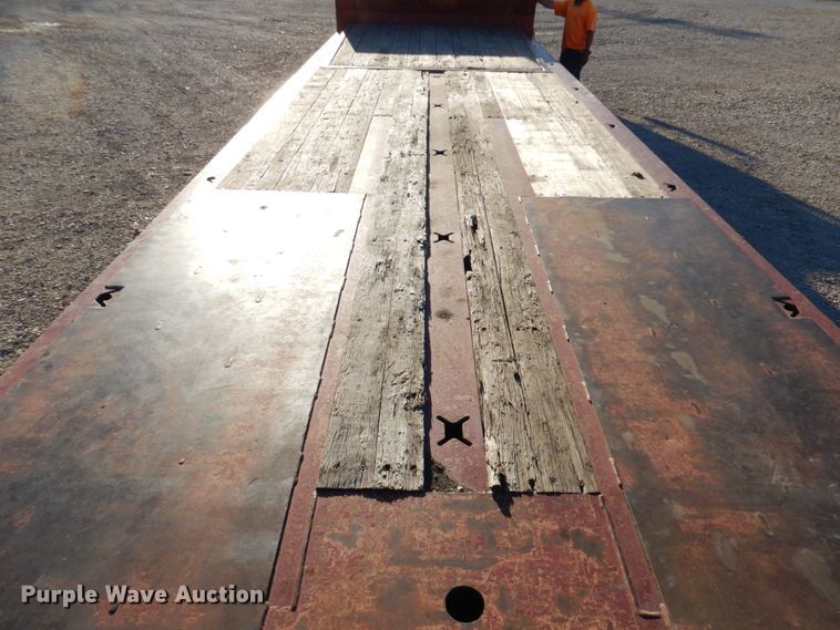 image for item DN2639 2007 Trail King TK70HST  drop deck equipment trailer