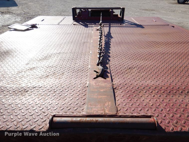 image for item DN2639 2007 Trail King TK70HST  drop deck equipment trailer