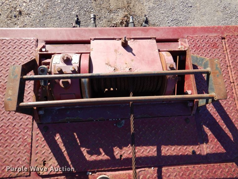 image for item DN2639 2007 Trail King TK70HST  drop deck equipment trailer