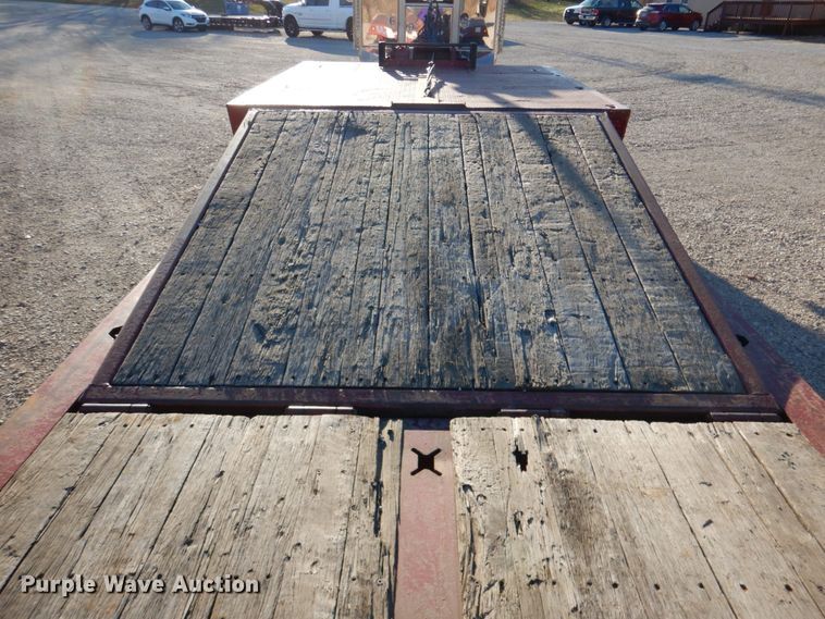 image for item DN2639 2007 Trail King TK70HST  drop deck equipment trailer