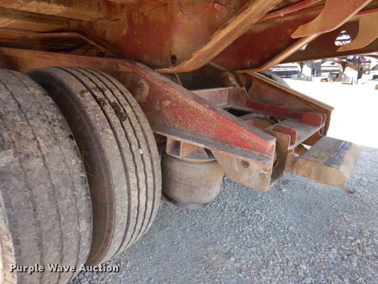 image for item DN2639 2007 Trail King TK70HST  drop deck equipment trailer