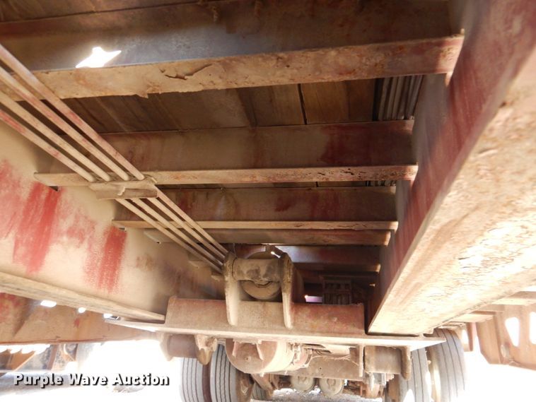 image for item DN2639 2007 Trail King TK70HST  drop deck equipment trailer