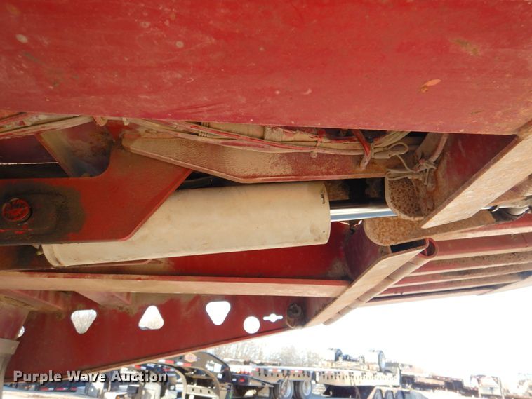 image for item DN2639 2007 Trail King TK70HST  drop deck equipment trailer