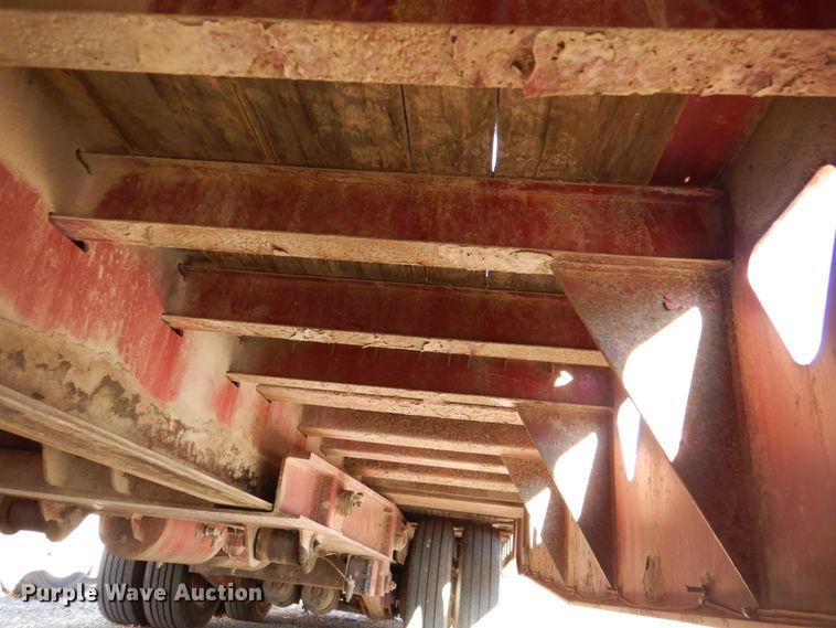 image for item DN2639 2007 Trail King TK70HST  drop deck equipment trailer