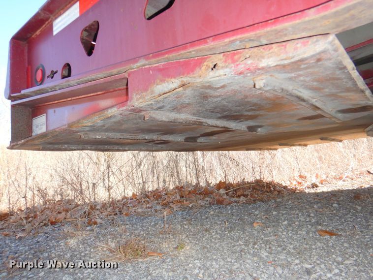 image for item DN2639 2007 Trail King TK70HST  drop deck equipment trailer