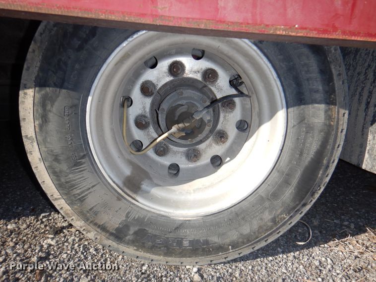 image for item DN2639 2007 Trail King TK70HST  drop deck equipment trailer