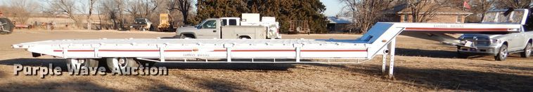 image for item DN5436 1979 Landoll  drop deck equipment trailer