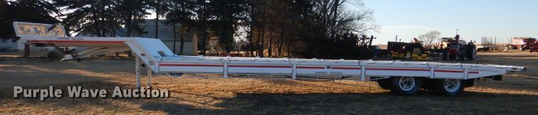 image for item DN5436 1979 Landoll  drop deck equipment trailer