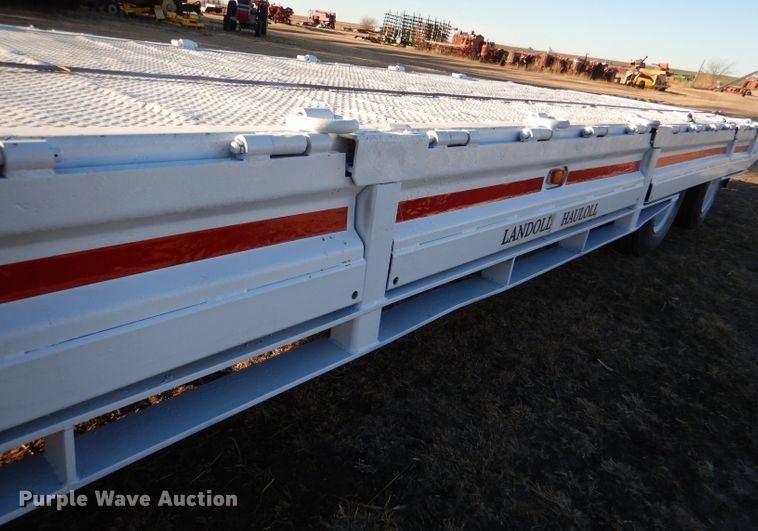 image for item DN5436 1979 Landoll  drop deck equipment trailer