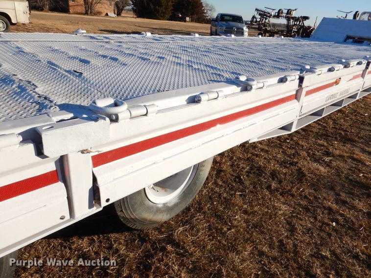 image for item DN5436 1979 Landoll  drop deck equipment trailer