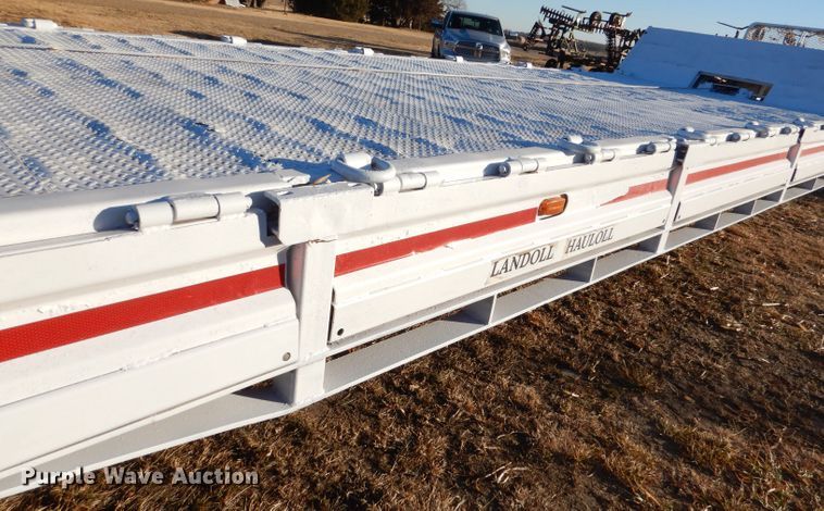 image for item DN5436 1979 Landoll  drop deck equipment trailer