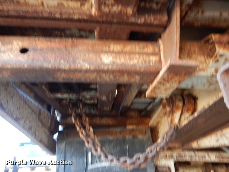 image for item DN5436 1979 Landoll  drop deck equipment trailer