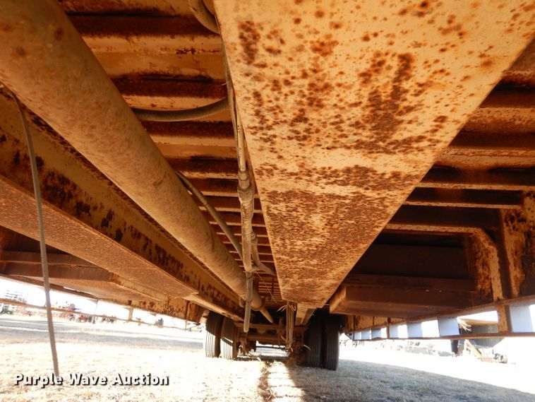 image for item DN5436 1979 Landoll  drop deck equipment trailer