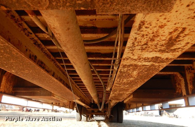 image for item DN5436 1979 Landoll  drop deck equipment trailer