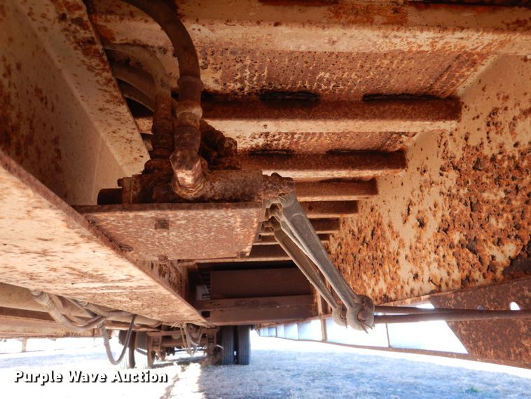 image for item DN5436 1979 Landoll  drop deck equipment trailer