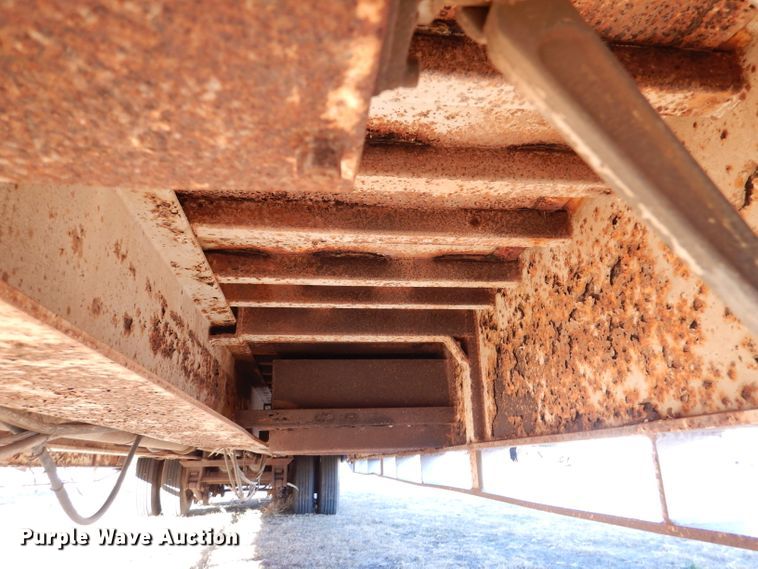 image for item DN5436 1979 Landoll  drop deck equipment trailer