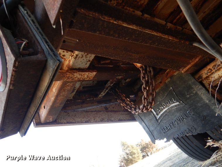 image for item DN5436 1979 Landoll  drop deck equipment trailer