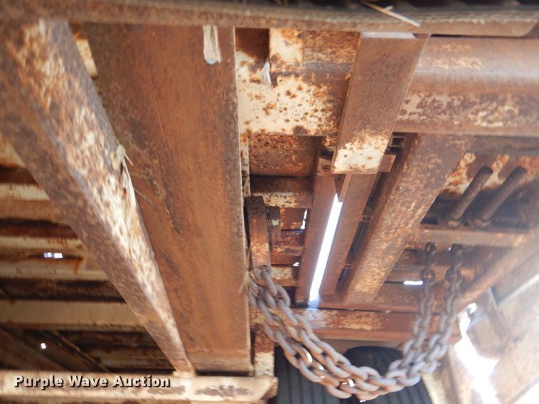 image for item DN5436 1979 Landoll  drop deck equipment trailer