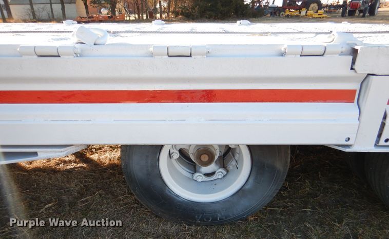 image for item DN5436 1979 Landoll  drop deck equipment trailer